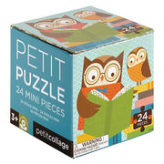 Petit Collage - Eulen - Petit Puzzle - 24 Teile - ab 3 Jahren