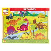 Bino | Dinosaurier - 20 Teile Puzzle - ab 10 Monaten