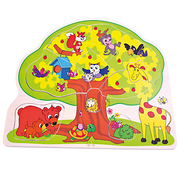 Bino | Puzzle Wildtiere - 12 Teile - ab 24 Monaten