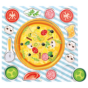 Bino | Puzzle Pizza - 20 Teile - ab 2 Jahren