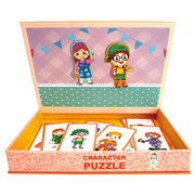 Bino | Magnetisches Puzzle Figuren - 95 Teile - ab 3 Jahren