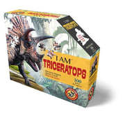 Madd Capp - Triceratops - Formpuzzle - 100 Teile - ab 6 Jahren