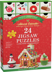 Eurographics - Adventskalender Süsse Weihnachten - 24x50 Teile Pu