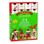 Eurographics - Adventskalender Weihnachtspfoten - 24x50 Teile Puz