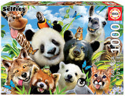 Educa - Llama drama Selfie - 1000 Teile Puzzle
