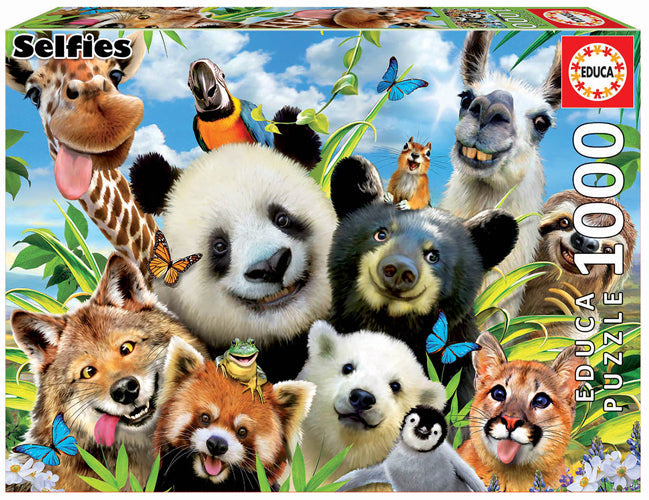 Educa - Llama drama Selfie - 1000 Teile Puzzle - Nur CHF 19.90! Jetzt kaufen auf fluxed.ch