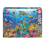 Educa - Bunte Unterwasserwelt - 1000 Teile Puzzle