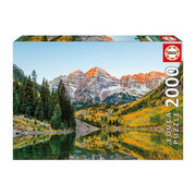 Educa - Maroon Bells, USA - 2000 Teile Puzzle