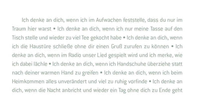 Ich denke an dich - Nur CHF 25.50! Jetzt kaufen auf fluxed.ch