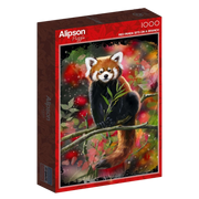 Alipson | Red Panda sits on a Branch - 1000 Teile Puzzle