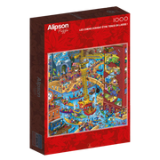 Alipson | Alle Hunde müssen an der Leine - 1000 Teile Puzzle