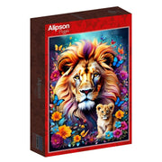 Alipson - Lions - Maternal Love Collection - 1000 Teile Puzzle