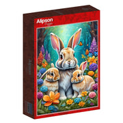 Alipson - Spring Bunnies - 1000 Teile Puzzle
