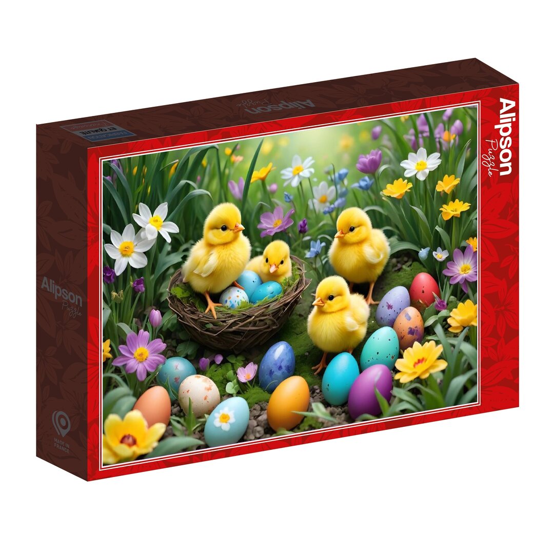 Alipson - Easter Chicks - 500 Teile Puzzle - Nur CHF 13.90! Jetzt kaufen auf fluxed.ch