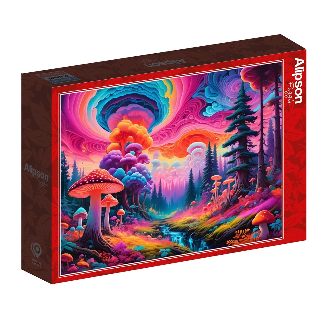 Alipson - Mushroom Forest - 1000 Teile Puzzle
