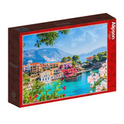 Alipson - Colourful Village of Assos, Greece - 500 Teile Puzzle