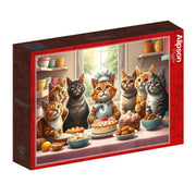 Alipson - Backende Katzen in Action - 1000 Teile Puzzle