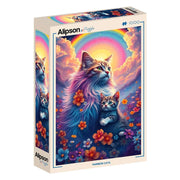 Alipson - Regenbogenkatzen - 1000 Teile Puzzle