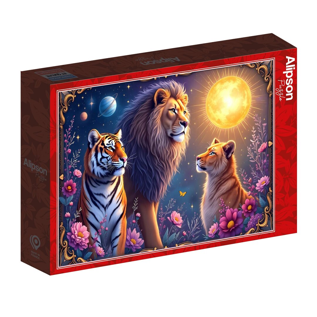 Alipson - Katzen Kosmos - 1000 Teile Puzzle