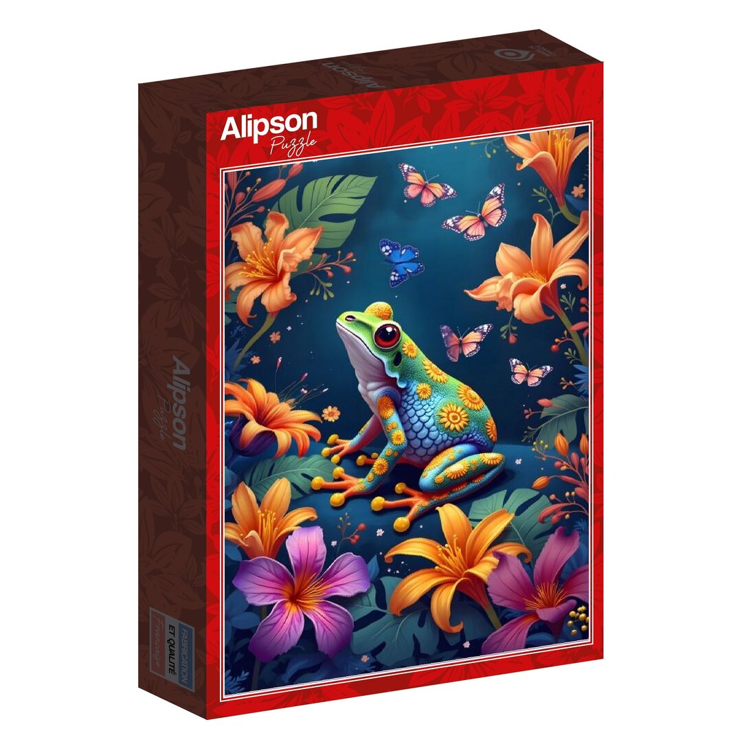 Alipson - The Frog and the Butterfly Ball - 1000 Teile Puzzle