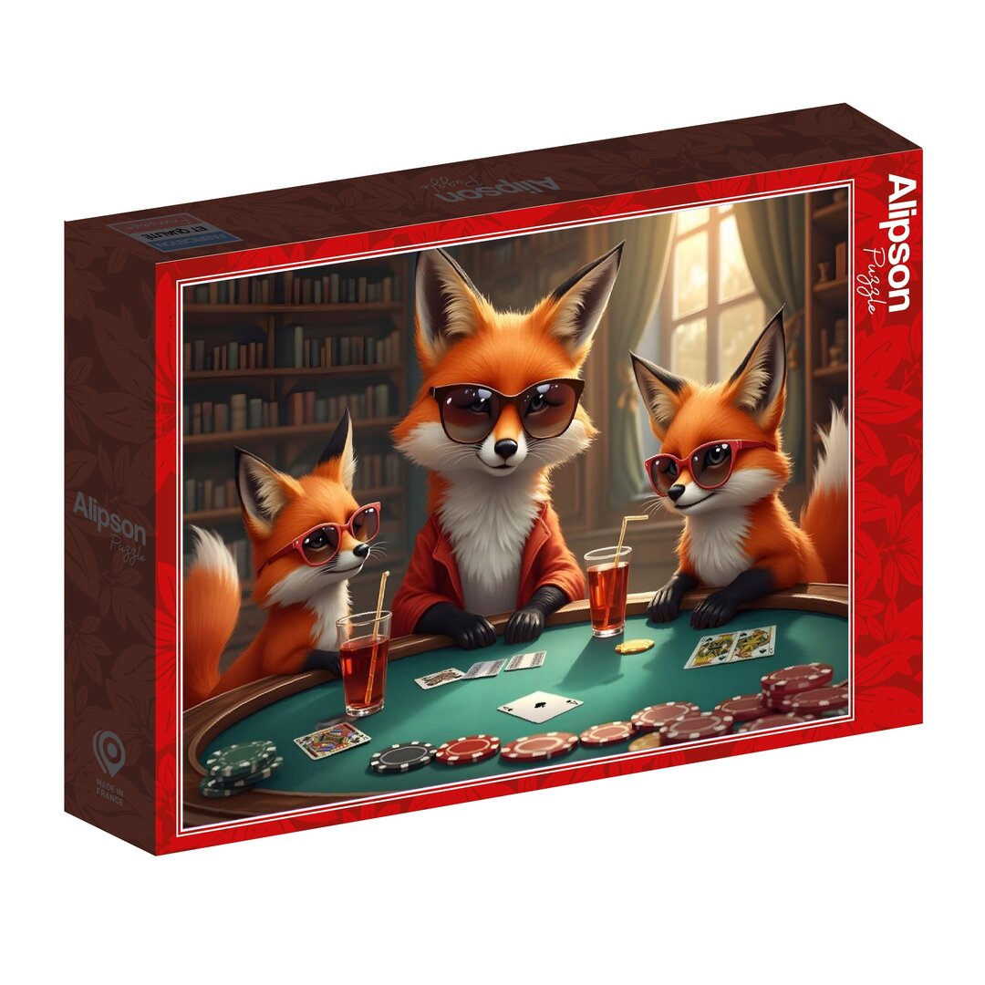 Alipson - Der Bluff der Füchse - 500 Teile Puzzle