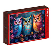 Alipson - Owls and enchanted Night - 1000 Teile Puzzle