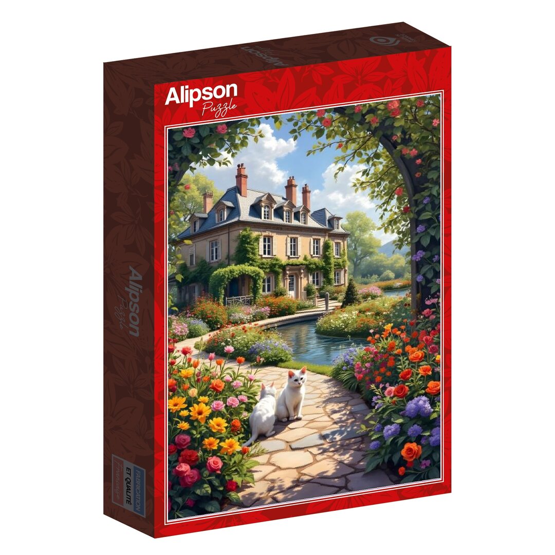 Alipson - The Cottage's Flowering Arch - 1000 Teile Puzzle