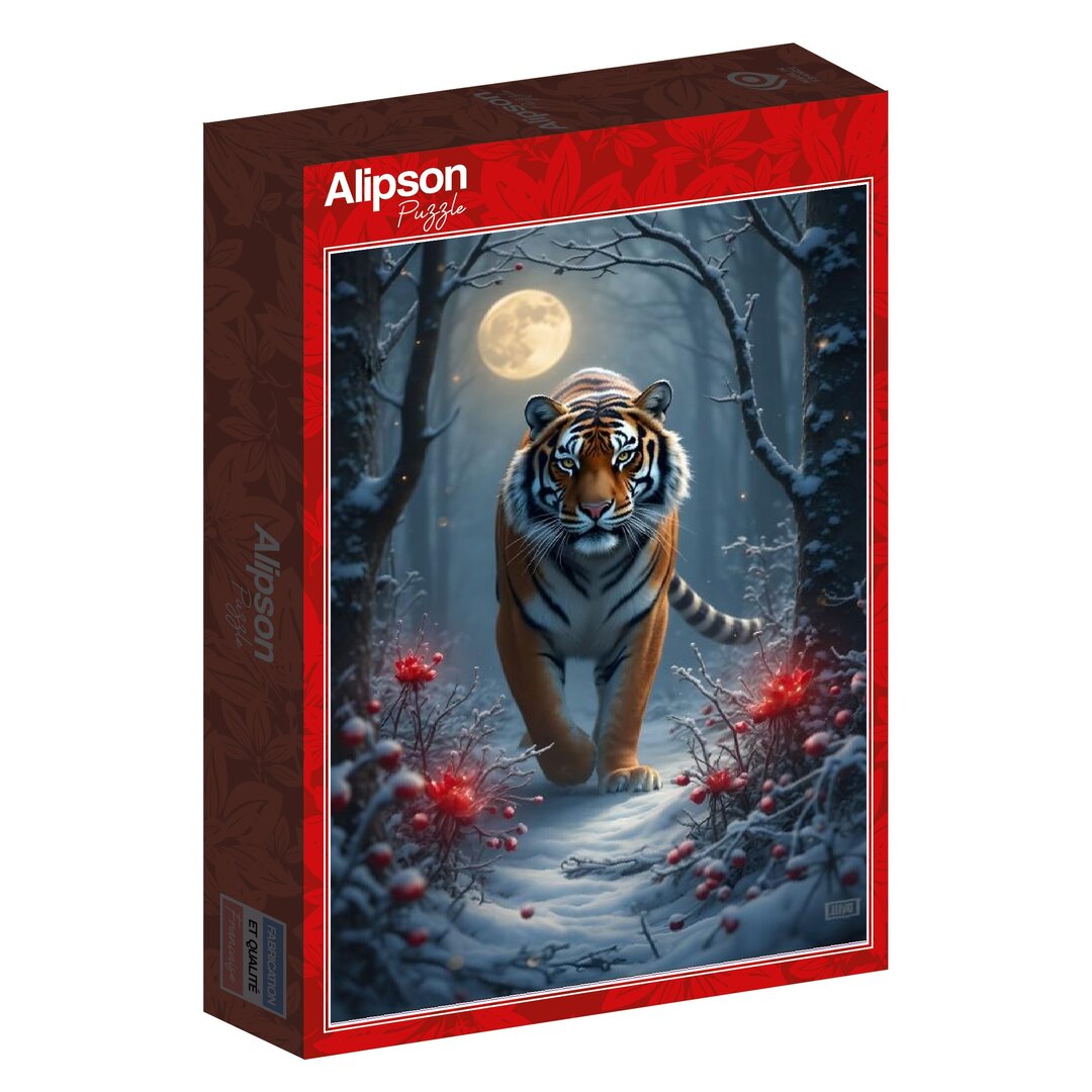 Alipson - Der Blick des Tigers - 1000 Teile Puzzle