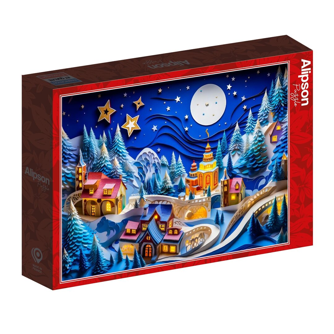 Alipson - Winterlandschaft - 1000 Teile Puzzle