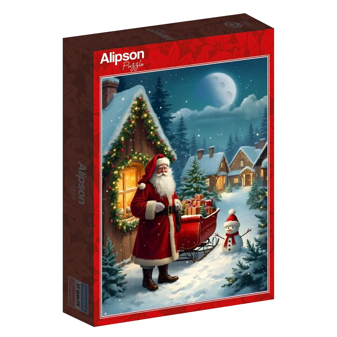 Alipson - Weihnachtsnacht - 500 Teile Puzzle