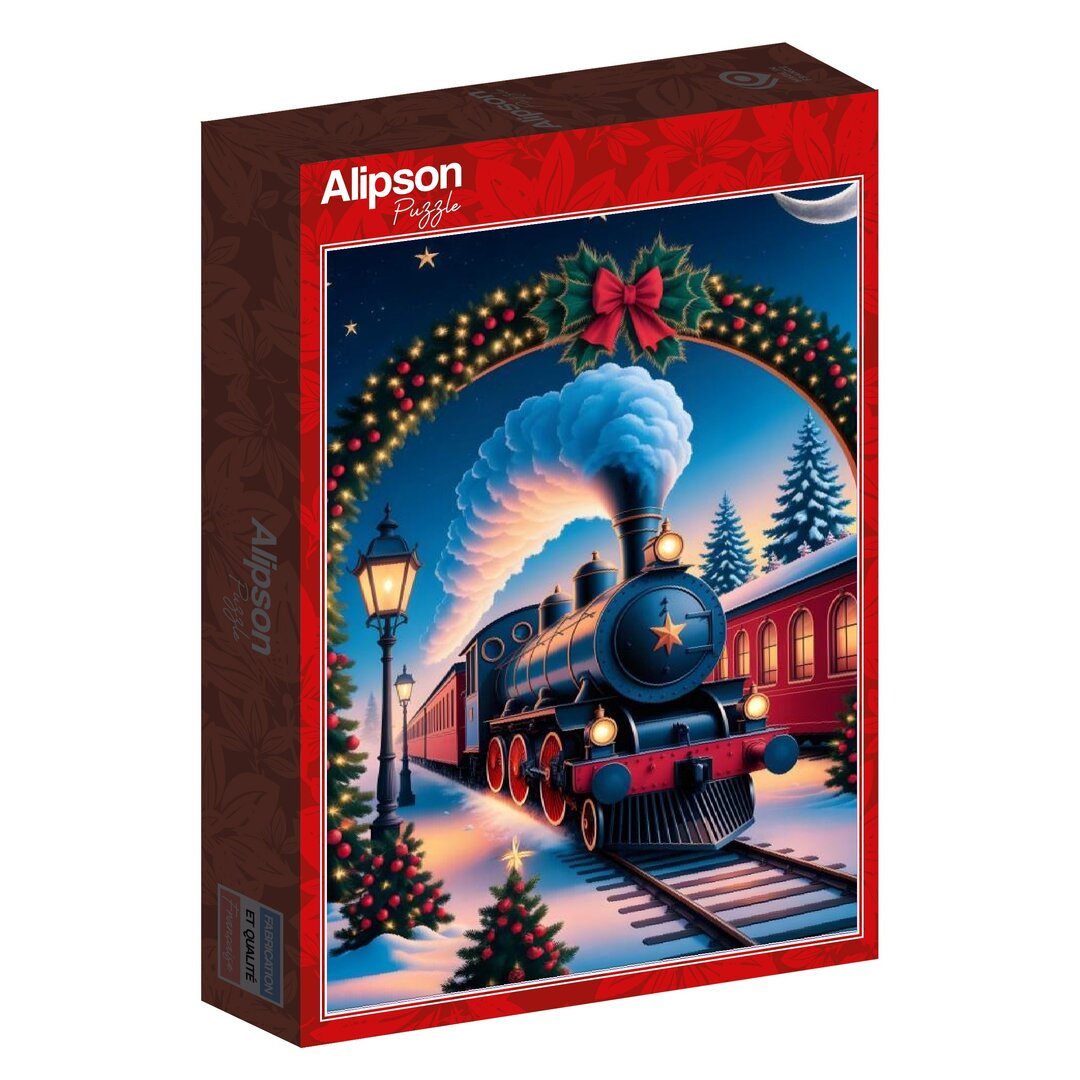 Alipson - Der magische Weihnachtszug - 1000 Teile Puzzle