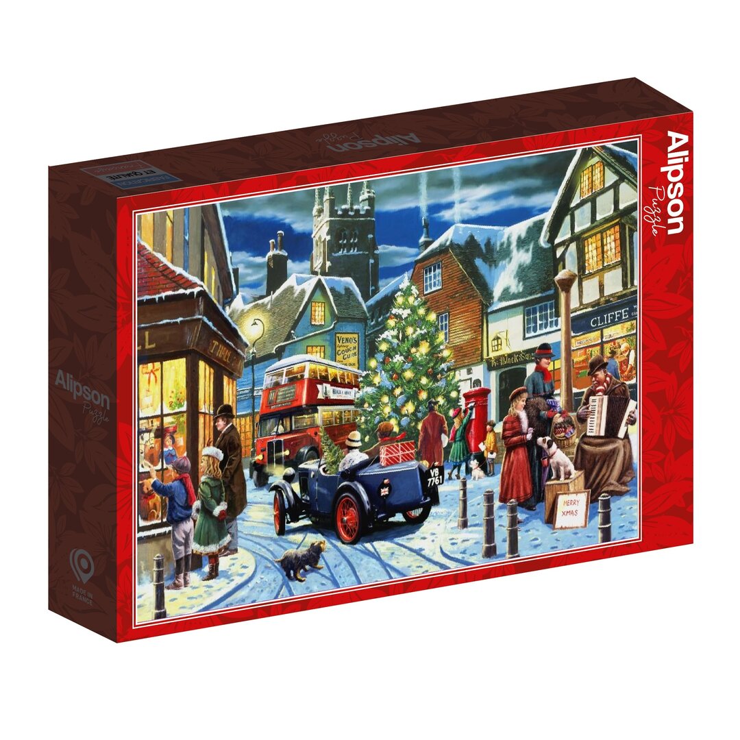 Alipson - Christmas Streets - 1500 Teile Puzzle