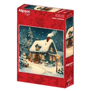 Alipson - Frohe Weihnachten - 1000 Teile Puzzle