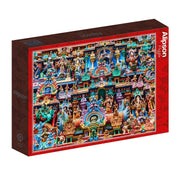 Alipson - Dekor eines Hindu-Tempels, Indien - 1000 Teile Puzzle