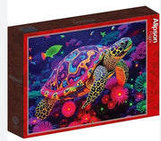 Alipson - Regenbogenschildkröte - 500 Teile Puzzle