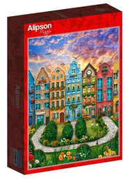 Alipson - Das Regenbogendorf - 1000 Teile Puzzle