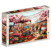 Alipson - Frühlingsspezialitäten auf dem Markt - 1000 Teile Puzzle