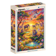Alipson - Tiere der Savanne - 1000 Teile Puzzle