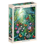 Alipson - Die Schmetterlinge im Garten - 1000 Teile Puzzle