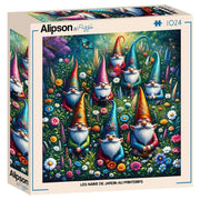Alipson - Gartenzwerge im Frühling - 1000 Teile Puzzle