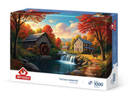 Art Puzzle - The Deer`s Waterfall - 1000 Teile Puzzle