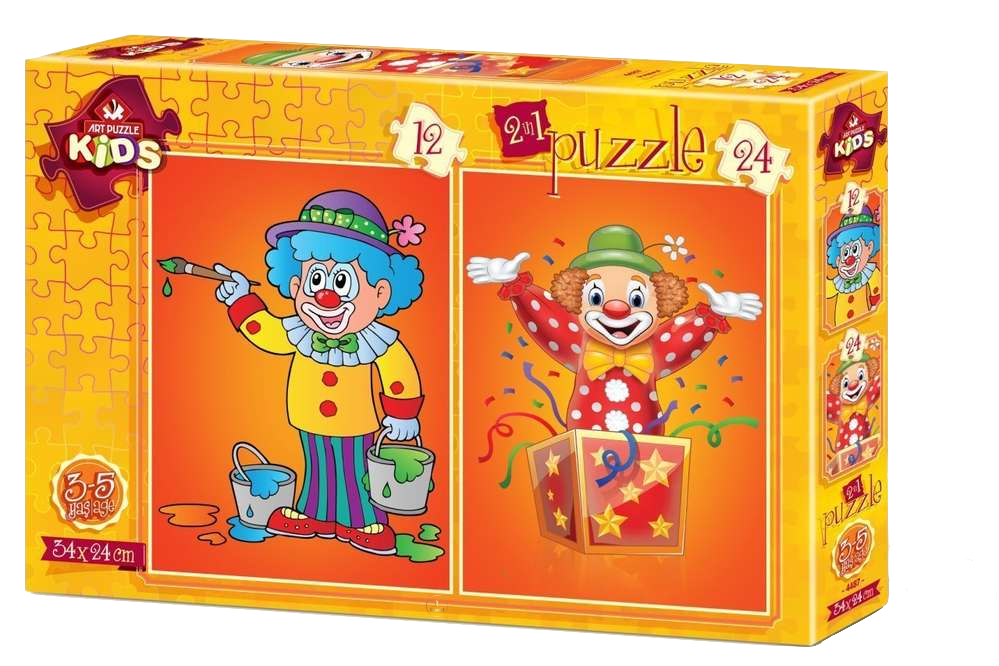 Art Puzzle Kids | The Clowns - 2er-Set Puzzle - Nur CHF 11.90! Jetzt kaufen auf fluxed.ch