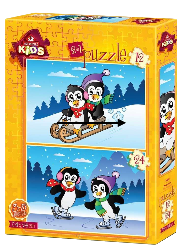 Art Puzzle Kids | The Penguins - 2er Set Puzzles - Nur CHF 11.90! Jetzt kaufen auf fluxed.ch