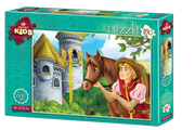 Art Puzzle Kids | The Girl in the Castle - 150 Teile Puzzle
