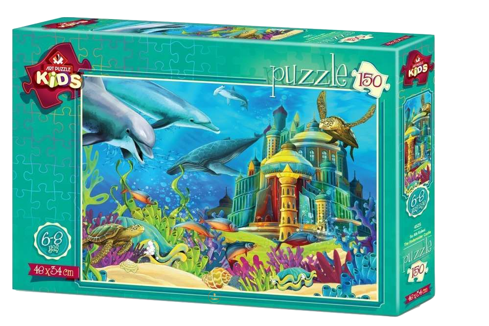 Art Puzzle Kids | The underwater Castle - 150 Teile Puzzle - Nur CHF 11.90! Jetzt kaufen auf fluxed.ch