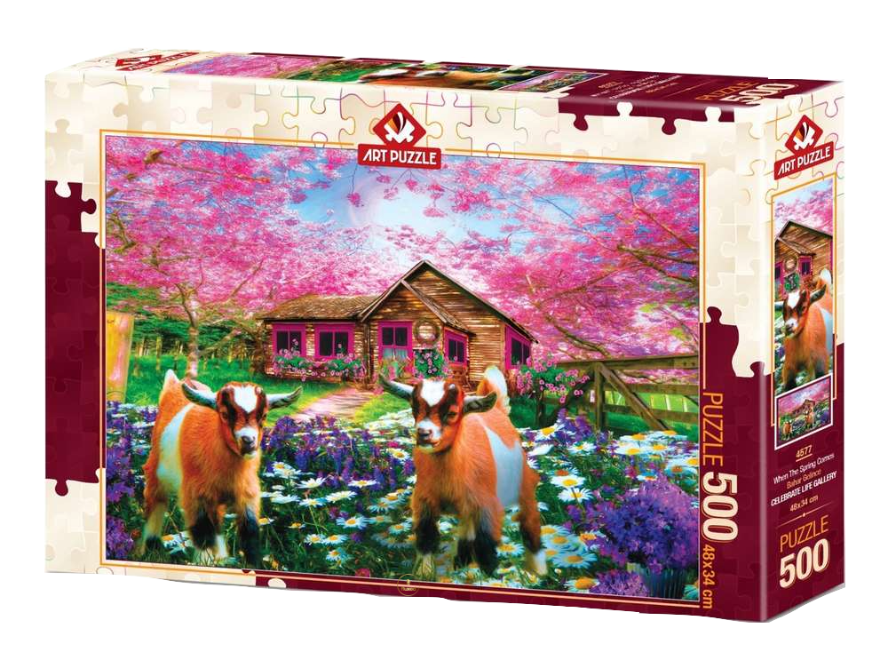 Art Puzzle | When the spring comes - 500 Teile Puzzle - Nur CHF 14.90! Jetzt kaufen auf fluxed.ch