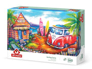 Art Puzzle - Surfing Camp - 260 Teile Puzzle
