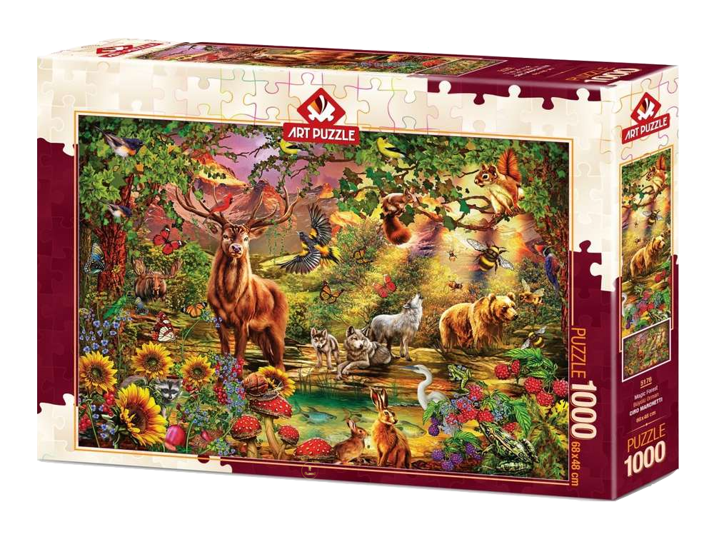 Art Puzzle | Magic Forest - 1000 Teile Puzzle - Nur CHF 17.90! Jetzt kaufen auf fluxed.ch