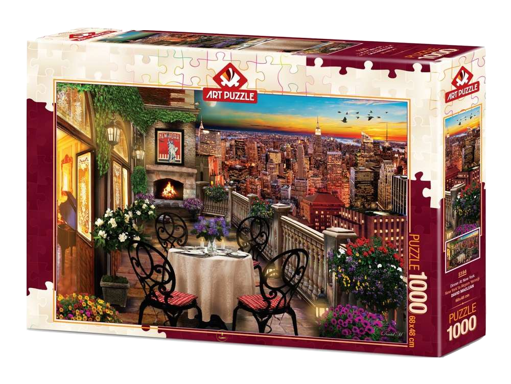 Art Puzzle | Dinner at New York - 1000 Teile Puzzle - Nur CHF 17.90! Jetzt kaufen auf fluxed.ch