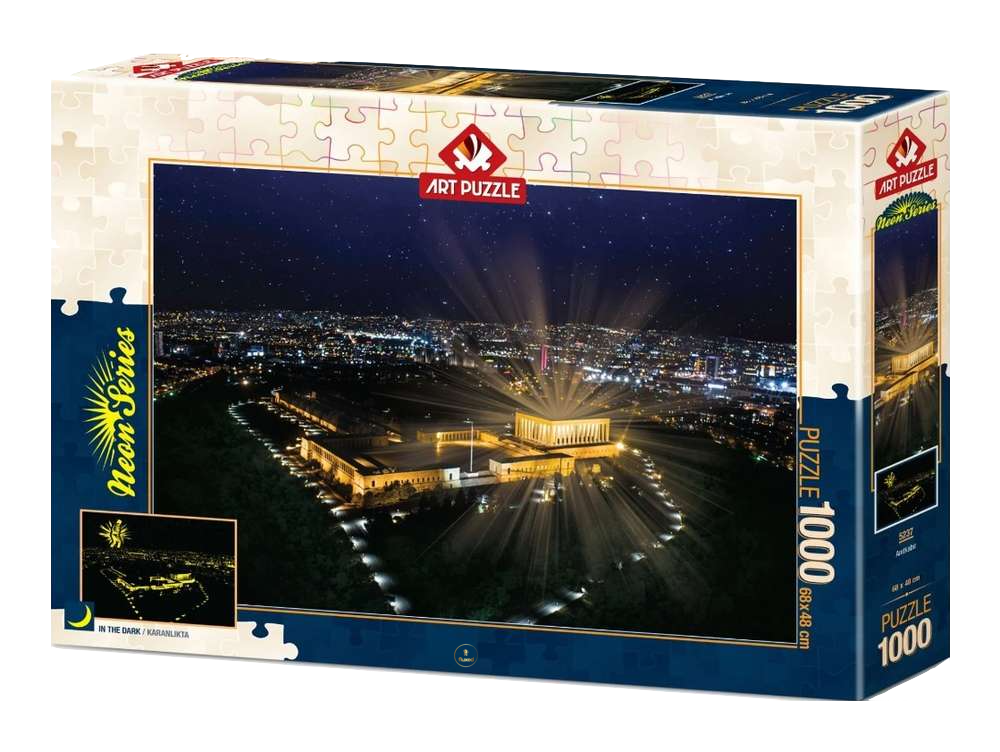 Art Puzzle | Anıtkabir - 1000 Teile Neon Puzzle - Nur CHF 19.90! Jetzt kaufen auf fluxed.ch